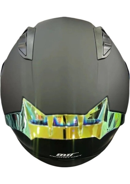 Mts Prohelmet M-801 S Beden Gold Mat Black Gold Full Face Motosiklet Kaskı Dot-Ce Onaylı modelleri