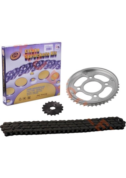 Zincir Dişli Set [15T/42T] [428H x 128L] Cbf 150 - Sfr