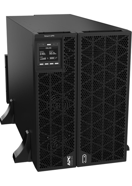 SRTG20KXLI Smart-Ups On-Line, 20KVA/20KW, Raf/kule, 230V/380V...415V, Sabit Kablo 5 Kablolu(3p+N+D)+3 Kablolu(1p+N+E), Ağ Kartı , Ray Kiti Hariç