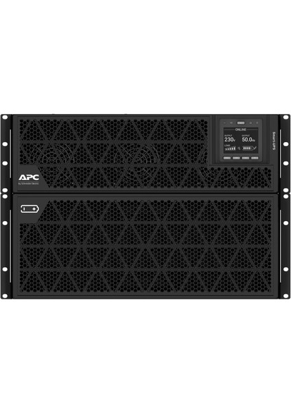 SRTG20KXLI Smart-Ups On-Line, 20KVA/20KW, Raf/kule, 230V/380V...415V, Sabit Kablo 5 Kablolu(3p+N+D)+3 Kablolu(1p+N+E), Ağ Kartı , Ray Kiti Hariç indirimleri