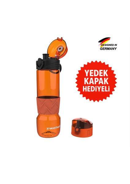 Lento Switch Turuncu Bpa Içermez 650 ml Tritan Su Matarası