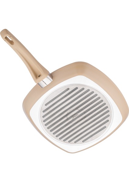 Swiss Crystal Dark Cream 28 cm Grill Tava fırsatları