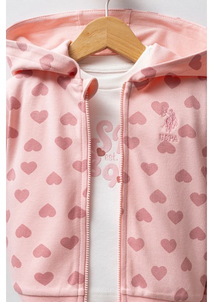 U.s. Polo Assn Kız Bebek Takım 6-36 Ay Pembe fırsatları