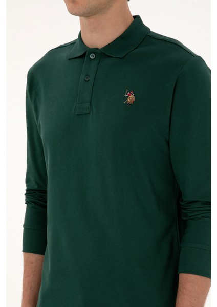 Erkek Koyu Yeşil Sweatshirt 50313772-VR079