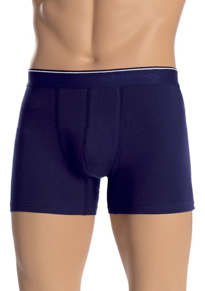 Erkek Boxer Likralı Esnek (%96 Pamuk - %4 Elastan)
