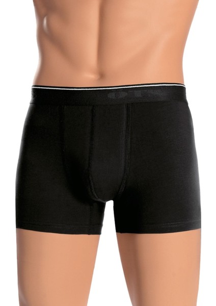 Erkek Boxer Likralı Esnek (%96 Pamuk - %4 Elastan)