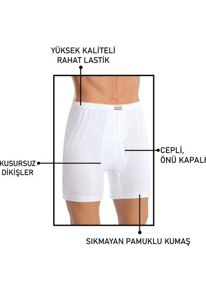 Erkek Boxer Süprem (%100 Pamuk) fiyatları