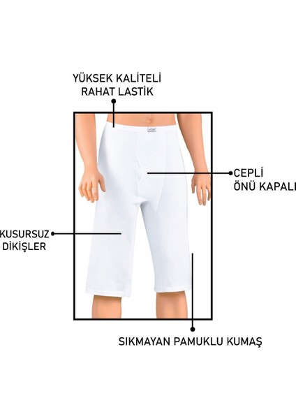 Erkek Boxer Uzun Osmanlı Donu (%100 Pamuk) fiyatları