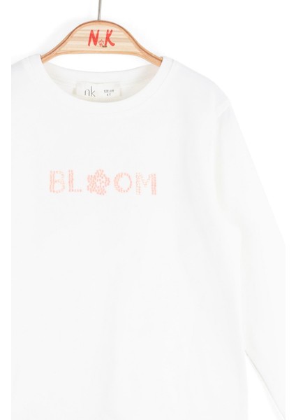 Kız Bebek Bloom Sweatshirt 1-4 Yaş Coral fiyatları