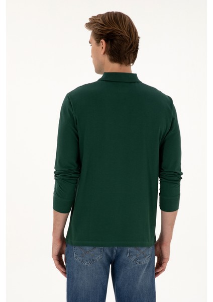 Erkek Koyu Yeşil Sweatshirt 50313772-VR079 indirimleri