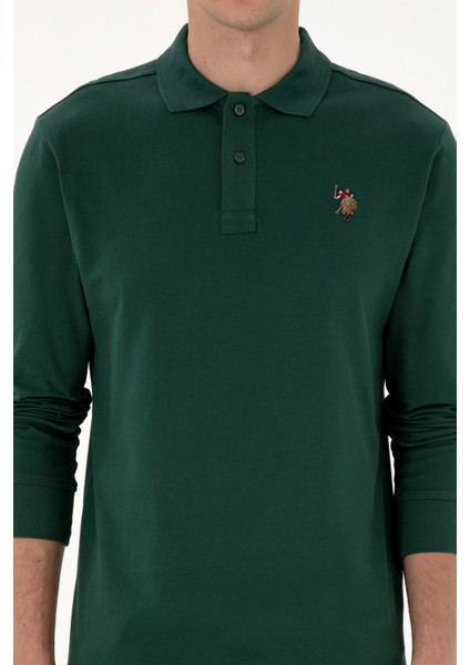 Erkek Koyu Yeşil Sweatshirt 50313772-VR079