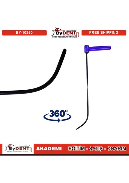 Pdr Boyasız Göçük Düzeltme Özel Çubuk Sustalı 360 Döner Kulp fiyatları