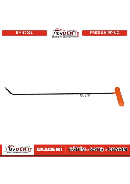 Pdr Boyasız Göçük Düzeltme Özel Tasarım Çubuk 54 cm