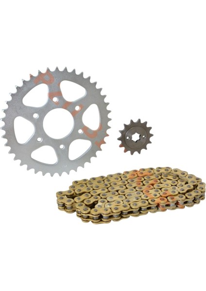 O Ringli Zincir Dişli Set [gold] [14T/40T] [520H x 108L] Bajaj Pulsar Ns 200 - Sfr