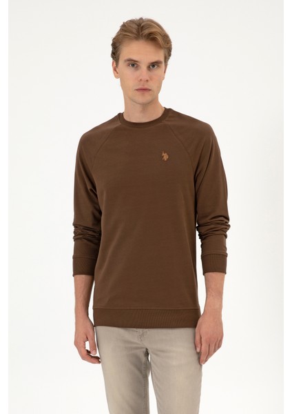 Erkek Kahverengi Sweatshirt 50313752-VR029