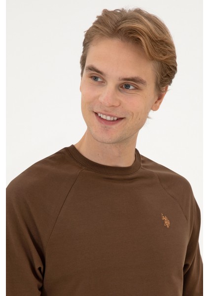 Erkek Kahverengi Sweatshirt 50313752-VR029 fiyatları