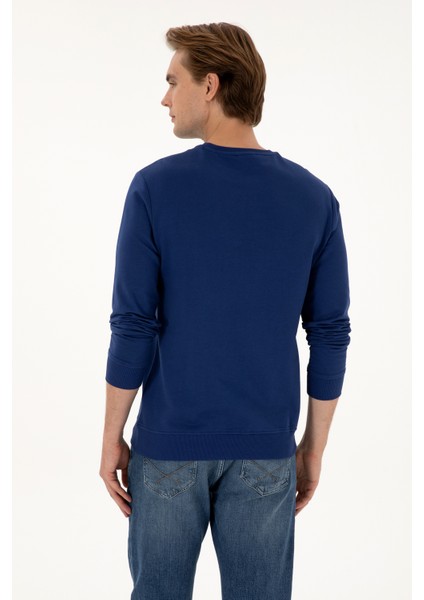 Erkek Indigo Sweatshirt 50313743-VR028 indirimleri