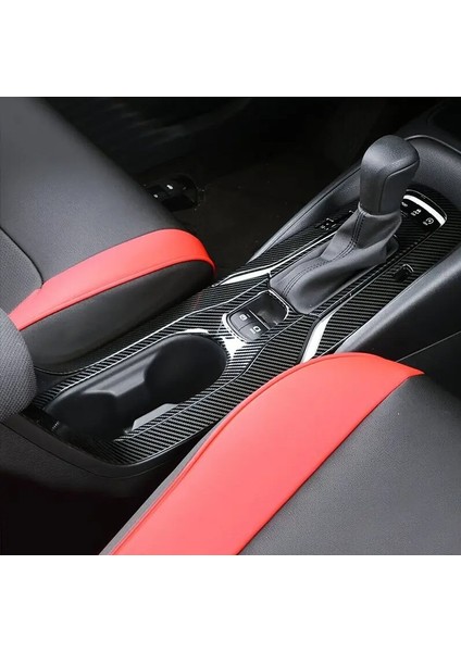 Toyota Corolla 2019 - 2025 E210 Kasa Vites Etrafı Kaplama Set Karbon