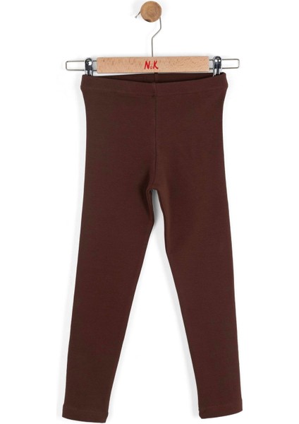 Kız Çocuk Moroon Tayt 4-8 Yaş Kahve fırsatları