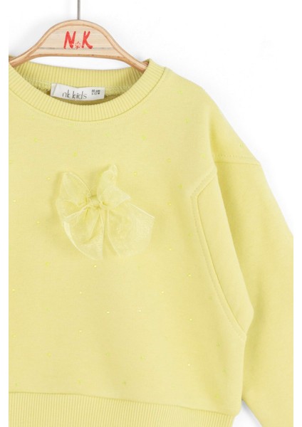 Kız Bebek Little Sweatshirt 1-4 Yaş Yeşil modelleri