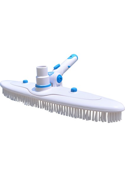 Yüzme Havuzu Duvar Zemin Fırçası Emiş Vakum Başlığı Temizleme Fırçaları Ayarlanabilir Saplı Yosun Fırçası Temizleyici Alet (Yurt Dışından)
