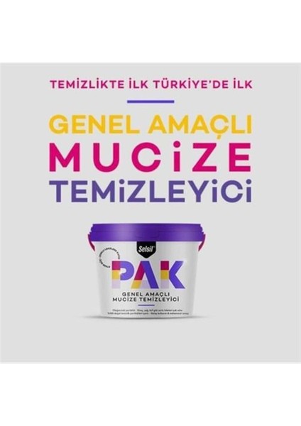 Pak Genel Amaçlı Mucize Temizleyici 6 Lı 500 gr fiyatları