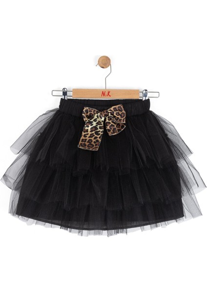 Nk Kız Çocuk Princess Etek 4-8 Yaş Siyah