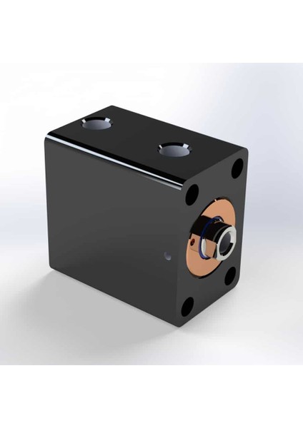 Kbz 02 Serisi Hidrolik Blok Silindir - 32 Mm, 80 mm