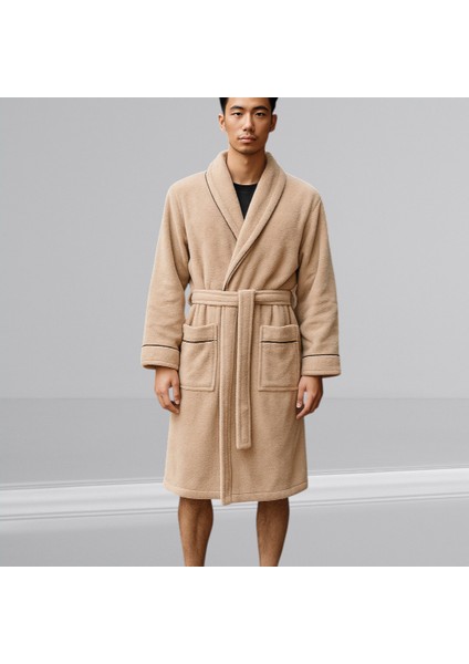 % 100 Pamuklu Laodikeia Şalyaka Bornoz Kadın Erkek Unisex Beyaz modelleri