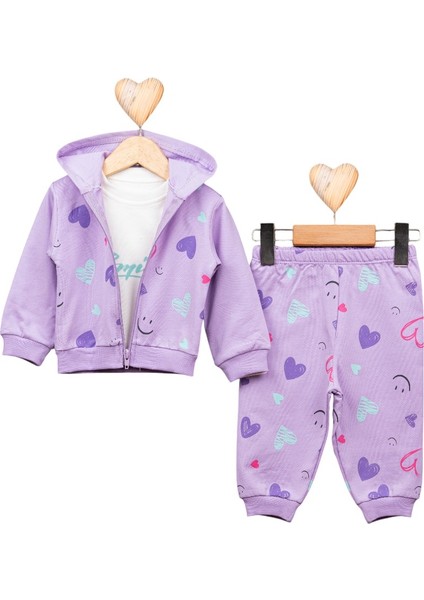 Kalp Baskılı Kız Takım