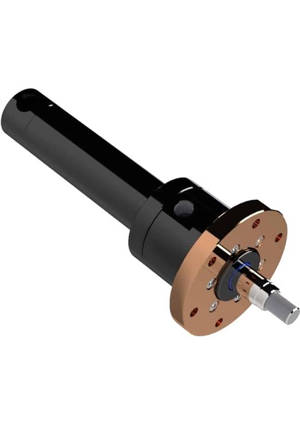 Khcc Serisi Cetop Kapaklı Ön Flanş Bağlantılı Hidrolik Silindir - 50 Mm, 200 mm