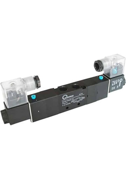 4V230C-08 1/4" 53 Çift Bobin Kapalı Merkez Pnömatik Valf - 12V Dc