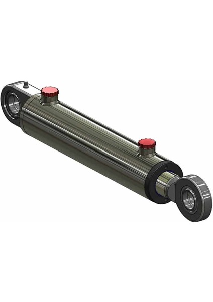 Hca Serisi Ön Arka Mafsal Bağlantılı Hidrolik Silindir - 32 Mm, 100 mm