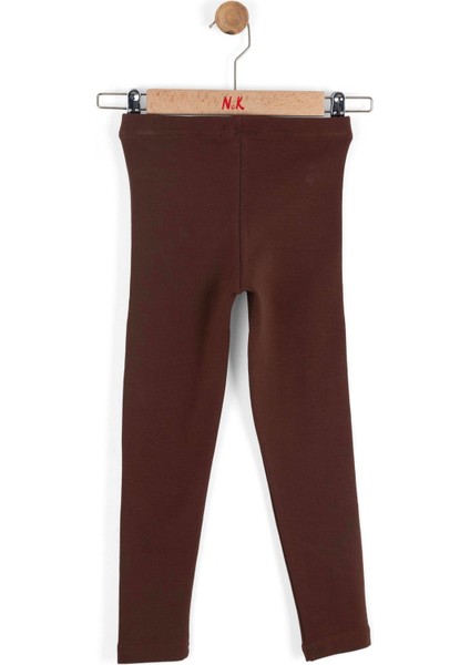 Kız Çocuk Moroon Tayt 4-8 Yaş Kahve fiyatları