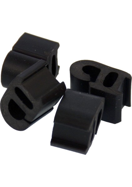 Esty ACO5335B01,ARÇELIK STOC828G,SIEMENS HB557JYW0T Uyumlu Ocak Izgara Lastik Seti - 4'lü