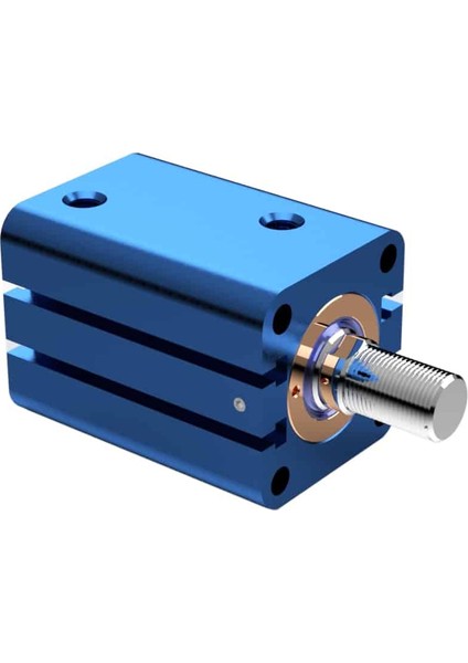 KSWC_02 M Serisi Hidrolik Manyetik Kare Blok Silindir - 40 Mm, 10 mm