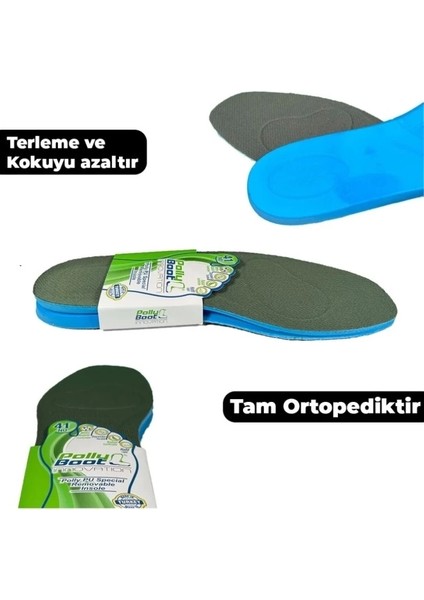 Çizme Tam Ortopedik Tabanlık (Rahat Yumuşak) - (Specıal Pu Fusbet)