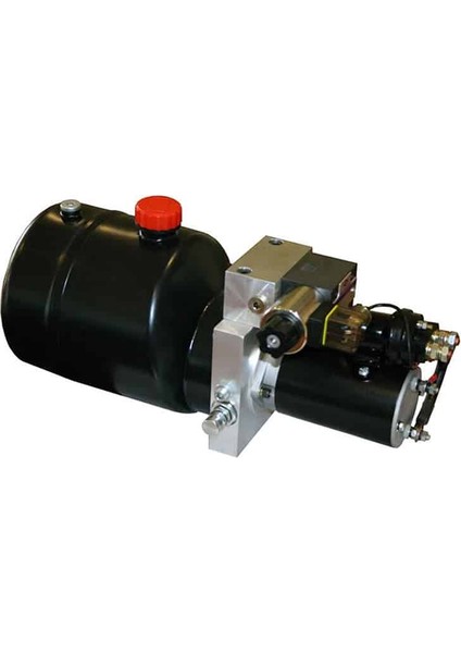 Powerpack Mini Güç Ünitesi (0,8 Kw 24V Dc Motor, 4 Lt Tank, Popetsiz Blok) - 1,6 cc