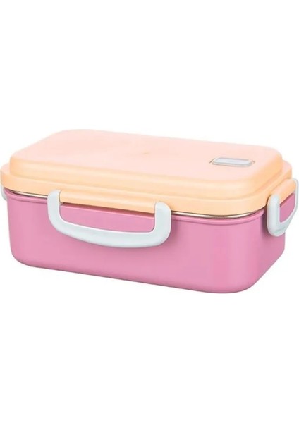 Aura 2 Bölmeli Isıtılabilir Çelik Saklama Kabı | 150 ml + 300 ml | Sıcak Su ile Isıtma Özellikli