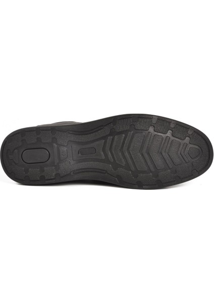 962 M Büyük Numara Siyah Hakiki Deri Erkek Günlük Ayakkabı indirimleri