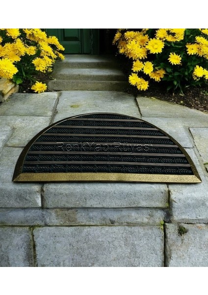 Gold Dış Kapı Paspas Ev Giriş Kapı Önü Paspas Kauçuk Paspas