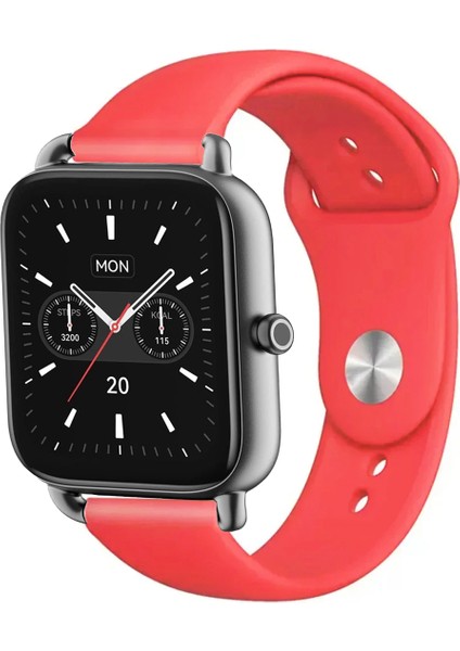 Haylou Blıng LS12 ile Uyumlu Kordon Yumuşak Dokulu Esnek Jel Silikon Kayış