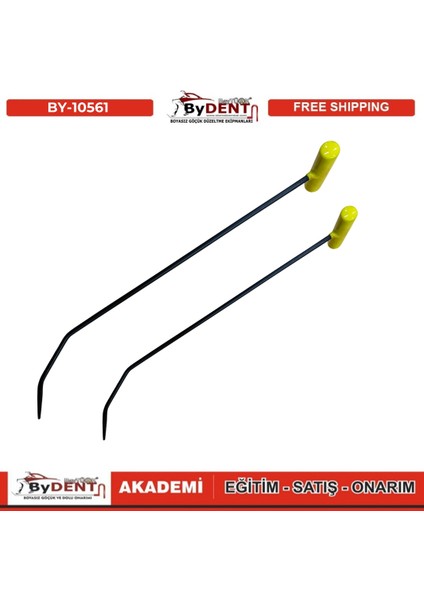 Pdr Boyasız Göçük Düzeltme 2 Parça Çubuk Seti