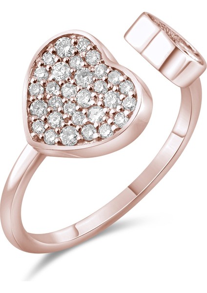 0.53 Karat Pırlanta Yüzük, Gerçek Pırlanta, Sertifikalı Mücevher