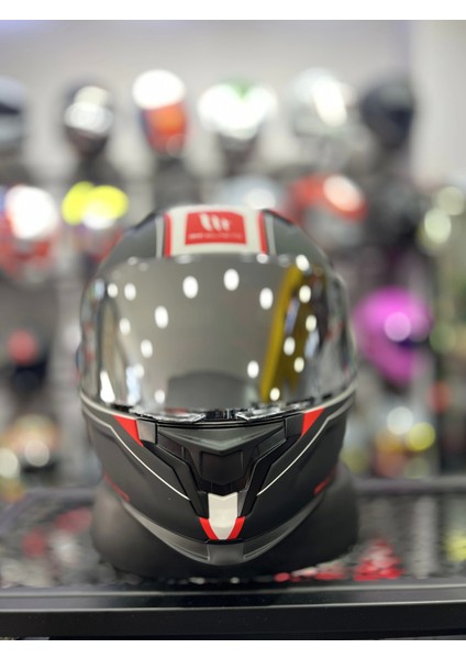 Braker Charm Mat Beyaz Şeffaf (+1 Ayna Vizör) indirimleri