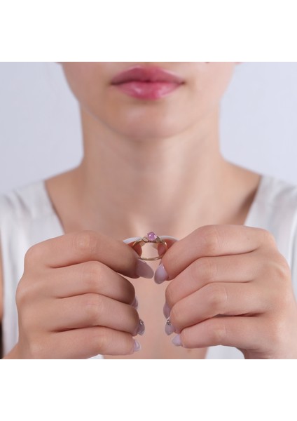 0.95 Karat Pırlanta Turmalin Yüzük, Gerçek Pırlanta, Sertifikalı Mücevher modelleri