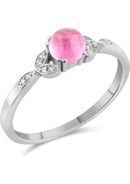 0.95 Karat Pırlanta Turmalin Yüzük, Gerçek Pırlanta, Sertifikalı Mücevher fırsatları