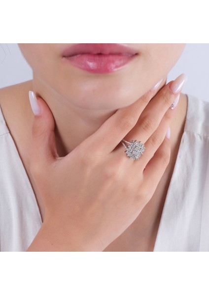 0.94 Karat Baget Pırlanta Yüzük, Gerçek Pırlanta, Sertifikalı Mücevher fiyatları