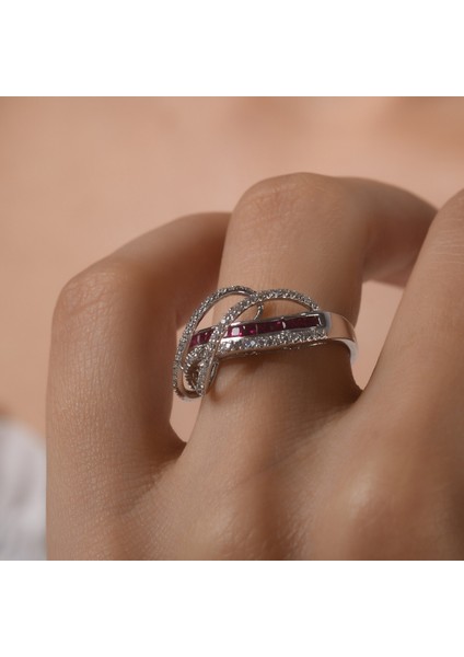 0.95 Karat Pırlanta Yakut Yüzük, Gerçek Pırlanta, Sertifikalı Mücevher modelleri