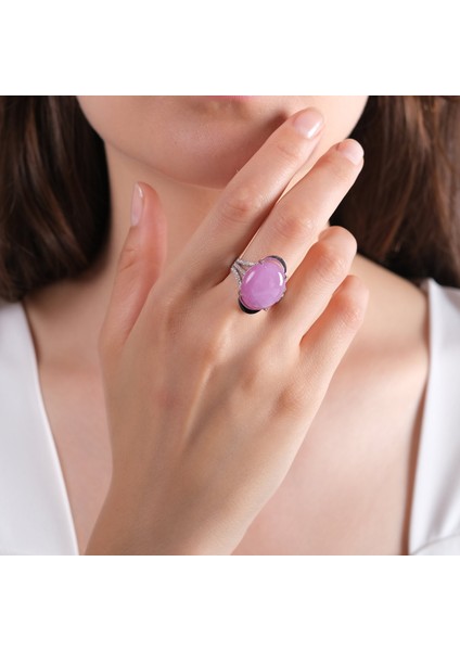 18.68 Karat Pırlanta Turmalin Yüzük, Gerçek Pırlanta, Sertifikalı Mücevher modelleri